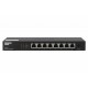 QNAP QSW-1108-8T switch No administrado 2.5G Ethernet (100/1000/2500) Negro